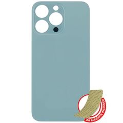 Sierra Blue iPhone 13 Pro (No Logo / Large Camera Hole) Back Glass With 3M Adhesive