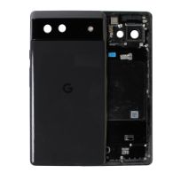 Pull Stormy Black Google Pixel 6 (N/A) (Used OEM Pull: Grade B/C) Back Housing