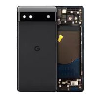 Black Back Housing for Google Pixel 6a (Genuine OEM) (Black) 