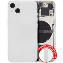Pull Starlight iPhone 13 (International Version) (Used OEM Pull: Grade B) Back Housing W/ Small Components Pre-Installed