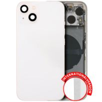 Pull Starlight iPhone 13 (International Version) (Used OEM Pull: Grade C) Back Housing W/ Small Components Pre-Installed