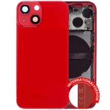 Pull Red iPhone 13 Mini (International Version) (Used OEM Pull: Grade C) Back Housing W/ Small Components Pre-Installed