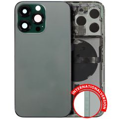 Pull Alpine Green iPhone 13 Pro (International Version) (Used OEM Pull: Grade A) Back Housing W/ Small Components Pre-Installed