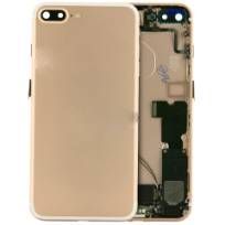 Pull Gold iPhone 7 Plus (Used OEM Pull: Grade A) Back Housing W/ Small Components Pre-Installed