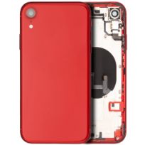 Pull Red iPhone XR (Used OEM Pull: Grade A) Back Housing W/ Small Components Pre-Installed