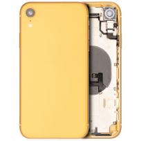 Pull Yellow iPhone XR (Used OEM Pull: Grade A) Back Housing W/ Small Components Pre-Installed