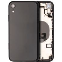 Pull Black iPhone XR (Used OEM Pull: Grade B) (Black) Back Housing W/ Small Components Pre-Installed