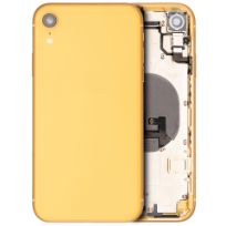 Pull Yellow iPhone XR (Used OEM Pull: Grade B) Back Housing W/ Small Components Pre-Installed
