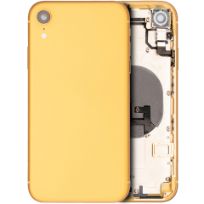 Pull Yellow iPhone XR (Used OEM Pull: Grade C) Back Housing W/ Small Components Pre-Installed