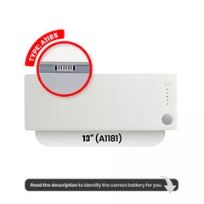 MacBook 13" (A1181 / Early 2008 / Mid 2006 / Mid 2007 / Late 2006 / Late 2007) Battery (A1185)