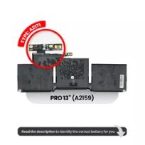 MacBook Pro 13" (A2159 / EMC 3301) (A2338 / EMC 8162) (A2289 / EMC 3456) Battery (A2171)