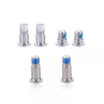 Silver MacBook Pro 13" Retina (A1708 / A2159 / A2338 / Late 2016 To 2020) Bottom Case Screws (Pentalobe P5)