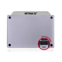 Space Gray MacBook Retina 12" (A1534 / Early 2015) Bottom Case With Battery (A1527)