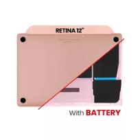 Rose Gold MacBook Retina 12" (A1534 / Early 2016 / Mid 2017) Bottom Case With Battery (A1705)