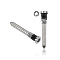 iPhone 15 / 15 Plus / 15 Pro / 15 Pro Max (White Titanium) (100 Pack) Bottom Screws