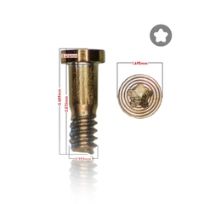 Gold iPhone 6S / 6S Plus  (100 Pack) Bottom Screws