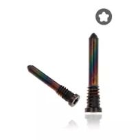 Black iPhone X To 12 Pro Max / 13 / 13 Mini / 13 Pro / 13 Pro Max / 14 Series (Black) (100 Pack) Bottom Screws