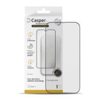 Casper Clear iPhone 15 Pro Max (Retail Pack) (Clear) Casper Pro Silicone Tempered Glass