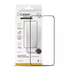 Casper Clear iPhone 13 Pro Max / 14 Plus (Retail Pack) (Clear) Casper Pro Silicone Tempered Glass