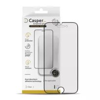Casper Clear iPhone 6 Plus / 6S Plus / 7 Plus / 8 Plus (Retail Pack) (Clear) Casper Pro Silicone Tempered Glass