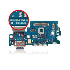 Samsung Galaxy S21 FE 5G (G990B/N) (International Version) Charging Port Board With Sim Card Reader