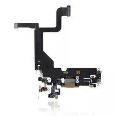 Gold Pull iPhone 13 Pro (Used OEM Pull) Charging Port Flex Cable