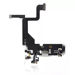 Silver Pull iPhone 13 Pro (Used OEM Pull) Charging Port Flex Cable