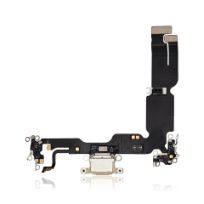 Yellow Premium iPhone 15 Plus Charging Port Flex Cable