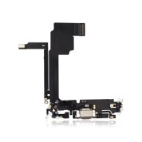 Premium iPhone 15 Pro Max  (Natural Titanium) Charging Port Flex Cable