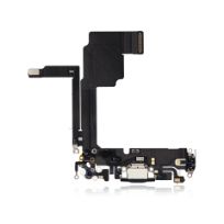 Titanium Black Premium iPhone 15 Pro (Black Titanium) Charging Port Flex Cable