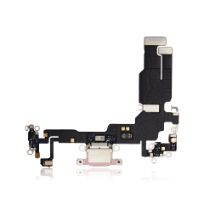 Pink Premium iPhone 15 Charging Port Flex Cable