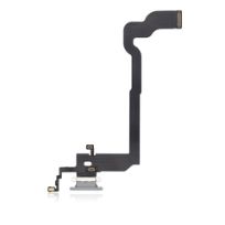 Silver Premium iPhone X Charging Port Flex Cable