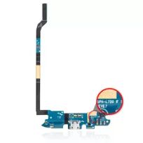 Black Samsung Galaxy S4 (L720T / i9505) (Sprint GSM / International) Charging Port Flex Cable