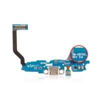 Black Samsung Galaxy S5 Active (AT&T) Charging Port Flex Cable