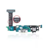 Black Samsung Galaxy S6 Edge (G925T) (T-Mobile) Charging Port Flex Cable