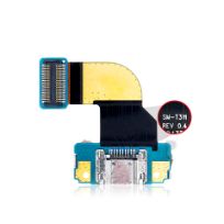 Black Samsung Galaxy Tab 3 8.0" (T311 / T315) Charging Port Flex Cable With Microphone