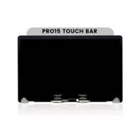 Pull Silver MacBook Pro 15" Touch Bar (A1990 / Late 2018 / Early 2019) (Used OEM Pull: Grade A) Complete LCD Display Assembly