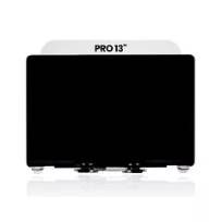 Pull Silver MacBook Pro 13" (A1989 / Late 2018 / Early 2019) (A2159 / Mid 2019) (A2289 / A2251 / Mid 2020) (Used OEM Pull: Grade A) Complete LCD Display Assembly