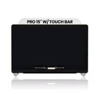 Pull Silver MacBook Pro 15" W/ Touch Bar (A1707 / Late 2016 / Mid 2017) (Used OEM Pull: Grade A) Complete LCD Display Assembly