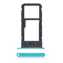 Aqua Blue Motorola Moto E7 (XT2095 / 2020) Dual Sim Card Tray
