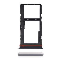 Bright Silver Motorola Moto G51 5G (XT2171 / 2021) Dual Sim Card Tray