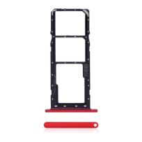 Red Motorola Moto G8 Power Lite (XT2055 / 2020) Dual Sim Card Tray
