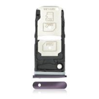 Purple Motorola Moto Z4 (XT1980 / 2019) Dual Sim Card Tray