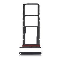 Black Motorola One (XT1941 / 2018) / Moto P30 (XT1943 / 2018) Dual Sim Card Tray