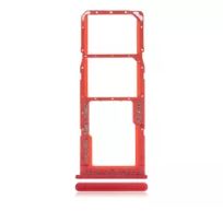 Red Samsung Galaxy A21S (A217 / 2020) Dual Sim Card Tray