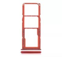 Red Samsung Galaxy A71 (A715 / 2020) Dual Sim Card Tray