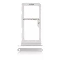 White Samsung Galaxy S7 Edge Dual Sim Card Tray
