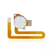 White Motorola Moto G8 Power (XT2041-1 / XT2041-3 / 2020) Fingerprint Reader With Flex Cable