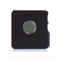 White iPhone 13 / 13 Mini  (10 Pack) Flash Light / Power Flex Bracket With Microphone Mesh