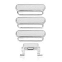 Silver iPhone 6S Plus Hard Buttons (Power / Volume / Switch)